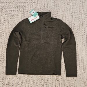 Marmot Men's Dark Gray Zip-Up Sweater